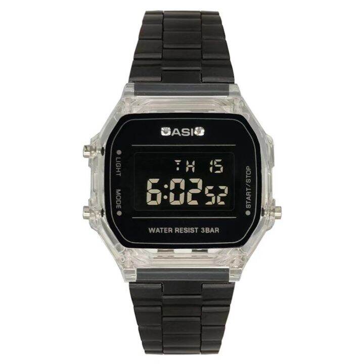 casio-b168-นาฬิกาข้อมือสําหรับผู้ชายผู้หญิงสีโปร่งใส-b640