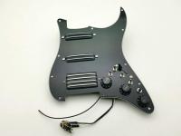 HR-Black Guitar Pickups SSH Humbucker Pickups Wiring Suitable for Str Guitar