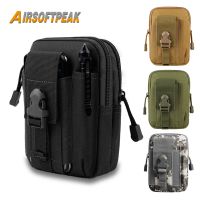 【cw】 Tactical Molle Waist Pack Small Outdoor Wallet Purse Hunting Camping