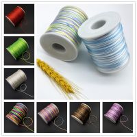 1.0mm 2.0mm Chinese Knot Line Cord Silk Satin Cord Nylon Cord DIY String Necklace Bracelets Cord 5yards--100yards