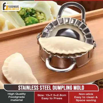 3Pcs Round Shaped Dough Cutting Tool Kitchen Gadgets Stainless Steel  Dumplings Cutter Portable Ravioli Dumplings Wrappers Molds