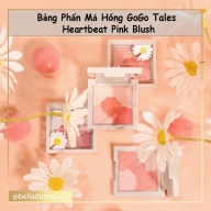 [2 Tone Màu] Bảng Phấn Má Hồng Hoa Cúc GoGo Tales Heartbeat Pink Blush thumbnail