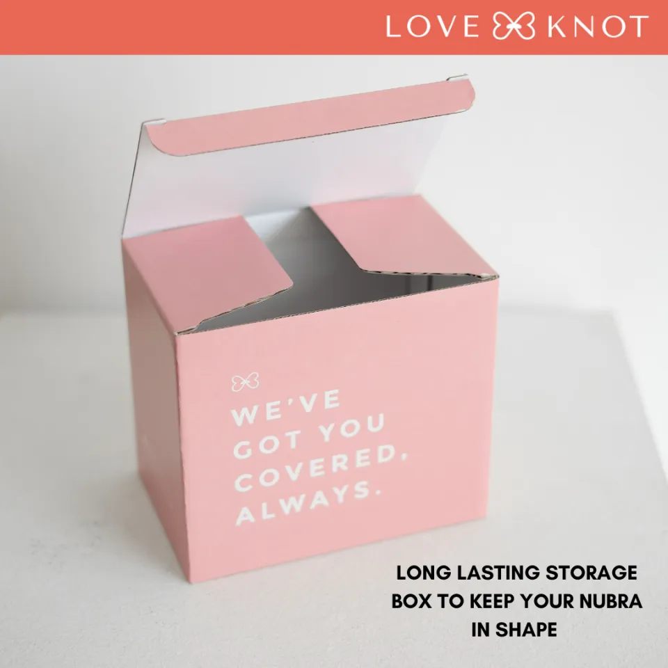 Buy Love Knot Nu Bra Seamless Invisible Reusable Adhesives Push Up