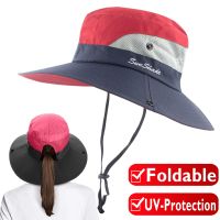 Unisex Summer Foldable Sun Fisherman Hat Men Women Large Wide Brim Bob Outdoor Hats Travel Beach Sunscreen UV Protection Cap