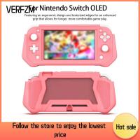 VERFZM SHOP Gamepad ป้องกันผิวนอกที่ครอบคอนโซลเกม TPU สำหรับ Nintendo Switch Lite เคสป้องกัน