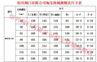 HC41X-16 วาล์วปิดเสียงหน้าแปลนตัวยาว วาล์วตรวจสอบวาล์ว DN40 50 65 80 100~