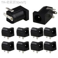 【CW】☬☽  10Pcs PCB Mount 5.5 x 2.1 mm Female Jack Plug Socket Drop Shipping