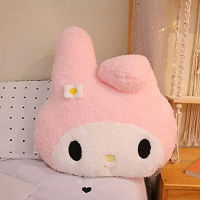 หมอน Boneka Mainan ตุ๊กตาเมโลดี้ลายการ์ตูนจาก Sanrio นุ่มสบายไม่ระคายเคืองผิวสำหรับกอดทารก TRYI-MY ตุ๊กตาหนานุ่มตุ๊กตาผ้ากำมะหยี่