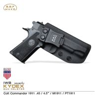 BBF Make Kydex Holsterซองพกใน KYDEX _Colt Commander 1911 .45 (KO550) ดำ Colt Commander 1911 .45 / 4.5” / M1911 / PT1911