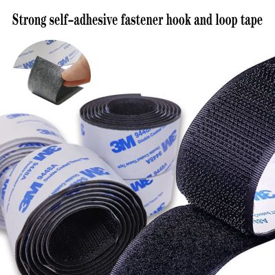 【CC】☊  and Tape Adhesive Fastener Sticker  Autoadhesivo with Glue 16mm