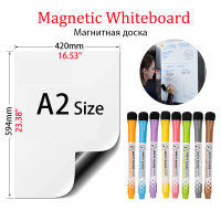A2 Size Magnetic Whiteboard Writing Drawing Doodle Dry Erase Board Stickers Sticker Calendar Menu Weekly Planner