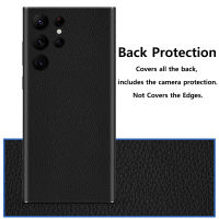 YIQIAN [2 แพ็ค] ฟิล์มป้องกันด้านหลังสําหรับ Galaxy S23 / S23 Plus / S23 Ultra Back Protection, วัสดุพีวีซีระดับพรีเมียมป้องกันรอยขีดข่วนกันรอย 3M กาวเต็มปกฟิล์มด้านหลังสําหรับ Galaxy S23 Series