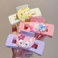 MIAOYA Cinnamoroll กิ๊บติดผม Sanrio สีสันสดใสสำหรับสตรีอุปกรณ์ผมการ์ตูนสำหรับเด็ก Y2K ของขวัญนักศึกษา