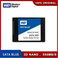 （จัดส่งจากกรุงเทพ）Western Digital 2.5 "SSD 250G 500GB 1T WD Blue SATA III ไดรฟ์ Solid State ภายใน560เมกะไบต์/ 3 ปี