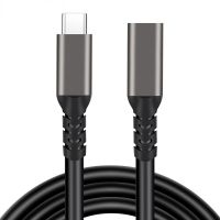 Type C Extender Cable USB C Extension Cord PD100W 5A 10Gbps Male to Female USB 3.1 USB-C Type-c USB 5A Charging Data Wires