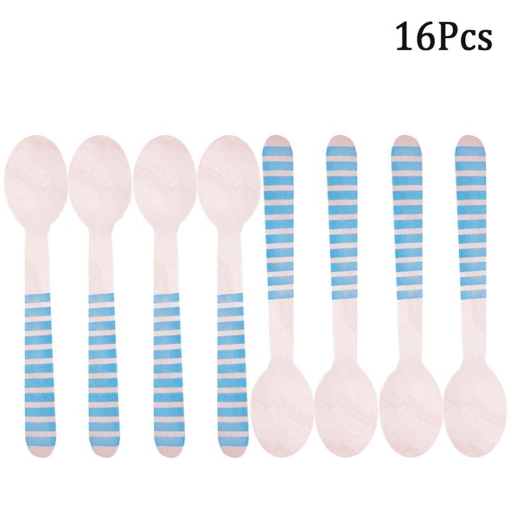 cw-16pcs-pink-fork-disposable-cutlery-kids-birthday-dinner-baby-shower-supplies