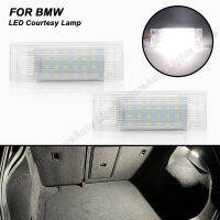 2PCS LED กระเป๋าเดินทางสำหรับ BMW F10 F30 F31 F34 E84 F11 F07 F15 F20 F02N Mega Footwell ประตูโคมไฟมารยาท