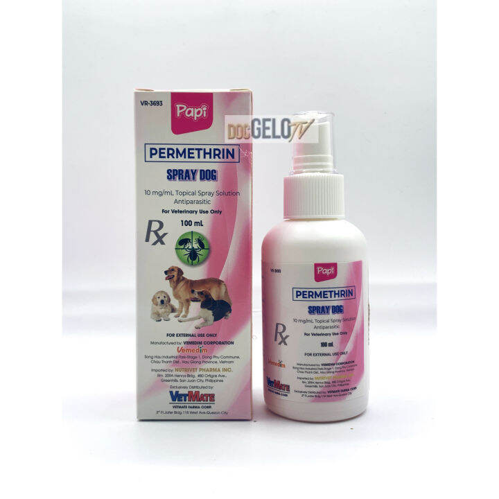 PERMETHRIN SPRAY FOR DOG TOPICAL SOLUTION Lazada PH