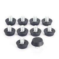 【cw】 10pcs/set Levelers Feet M6/M8x23mm Adjustable Diameter Screw Stem for Rack Table Beg Sofa Floor ！