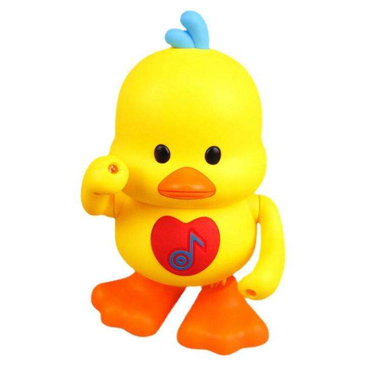 Musical Duck Toy Interactive Baby Musical Toy with Music And LED Lights