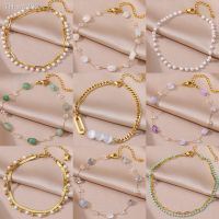 【CW】○  Anklets Stone Beade Anklet Boho Leg Jewelry Beach Accessories Shipping