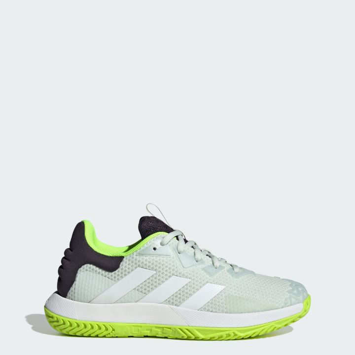 Giày Quần vợt Adidas Tennis Solematch Control Nam màu xanh lá IF0438