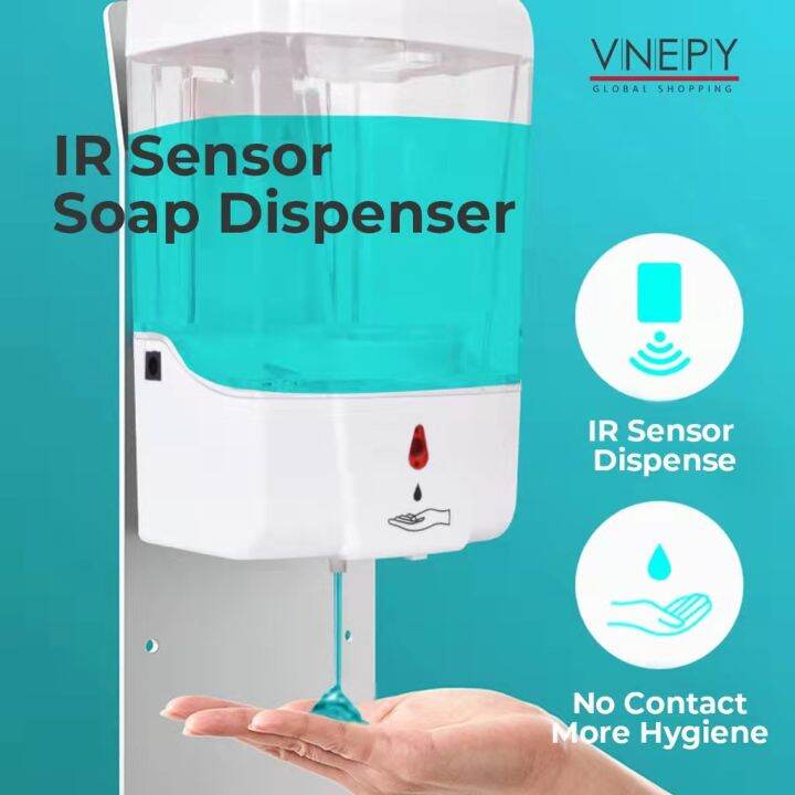 【Vnepy】Automatic Soap Dispenser with smart sensor wall mounted for hand