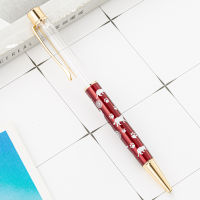 [In stock] คริสตัล ATC ปากกา โลหะสร้างสรรค์ปากกาลูกลื่น ปากกาน้ำมันทำด้วยมือปากกาของขวัญเพชรกุหลาบทอง