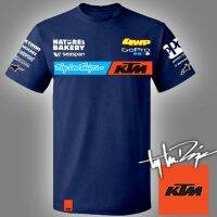 Super Premium; KTM โรงงานแข่งโดย Troy Lee Designs บุรุษขนาดใหญ่เสื้อแขนสั้นพิมพ์ลาย Lee Ve Tees กราฟิกสำหรับผู้ชายผู้หญิง