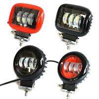 【CW】 6D 5 Inch Round Led 12V Car 4WD SUV UTV Trucks Offroad Motorcycle Working Driving Lights