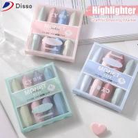 DISSO 4Pcs เขียนด้วยลายมือ ปากกาไฮไลท์ กราฟฟิตี ลงชื่อเข้าใช้ ปากกาฟลูออเรสเซนต์ มืออาชีพอย่างมืออาชีพ มาร์กเกอร์ ปากกามาร์กเกอร์ โรงเรียนในโรงเรียน