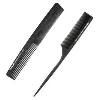 Hair Comb Anti-static Carbon Hair Brush Professional Pro Hairdressing Barbers Handle Brush Salon Hair Styling Tools