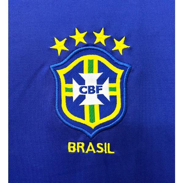 เสื้อกีฬาแขนสั้น-ลายทีมชาติฟุตบอล-brazil-away-98-s-xxl-ชุดเยือน-สําหรับผู้ชาย-aaa