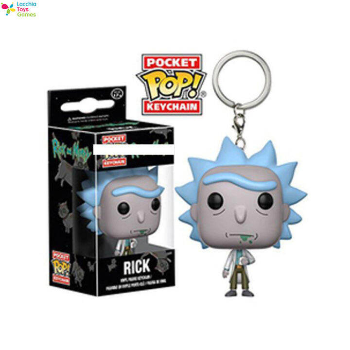 lt-ready-stock-funko-pop-rick-morty-พวงกุญแจ-snowball-pickle-rick-จี้น่ารักอะนิเมะการ์ตูน-key-ring1-cod