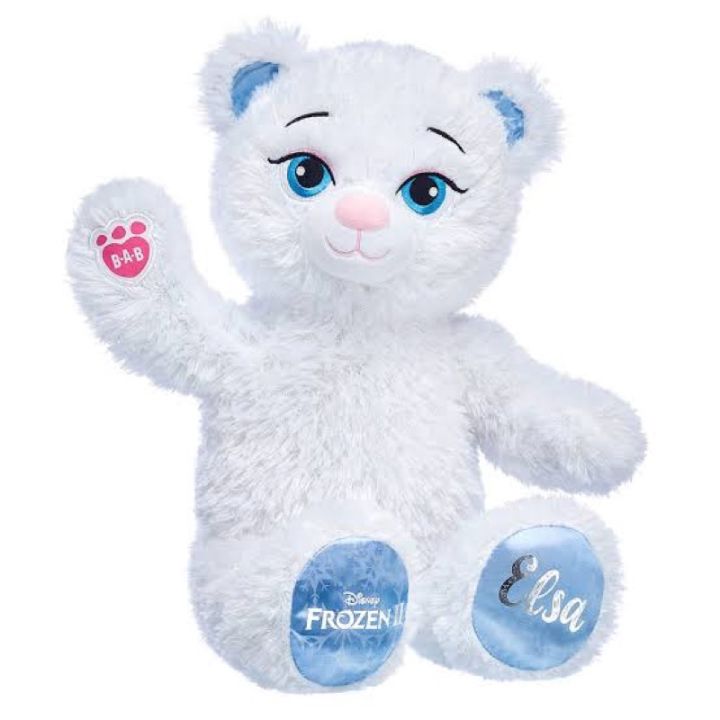 รุ่นใหม่-ตุ๊กตาหมีบิ้วอะแบร์-โฟรเซ่น-ภาคสอง-build-a-bear-สินค้ามือสองคุณภาพสูงนำเข้าอเมริกา