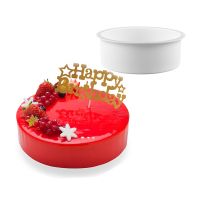 Silicone Cake Mold Round Shaped Chocolate Mousse Forms Pastry Mousse Baking Moulds Kitchen Bakeware Decorating Tools