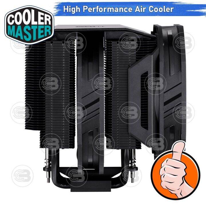 coolblasterthai-cooler-master-masterair-ma624-stealth-heat-sink-lga1700-ready-ประกัน-5-ปี