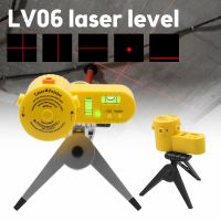 【cw】 Laser Level Multifunction 4 In 1 Household Ruler Measuring with Rotate Tripod Ertical Horizontal Tools ！