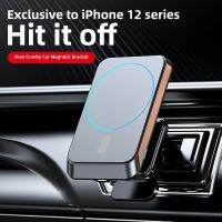 HOCE 15W Wireless Charger Mount Air Vent แม่เหล็กผู้ถือโทรศัพท์มือถือสำหรับ Iphone 13 12 ProMax Mini ชาร์จได้อย่างรวดเร็ว mount Bracket Charge