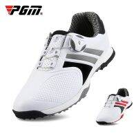 PGM Men Golf Shoes Knob Shoelaces Anti-side Slip Waterproof Mens Sports Sneakers XZ118