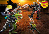 Playmobil 70624 T-Rex: Battle of the Giants ไดโน ไรซ์ ทีเร็กซ์ : การต่อสู้ของไจแอนท์