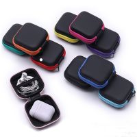 ■ Coin Purse Headphones Storage Box USB Hard Case Earphone Bag Key Money Coin Bags Waterproof SD Card Cable Earphone Holder Box