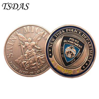 แฟลชเซล4Cm Dia 24K เหรียญชุบทองจริงเพื่อระลึกถึงเหตุการณ์9.11ของที่ระลึกเสรีภาพอเมริกันพร้อมกล่องพลาสติกเหรียญจำลอง