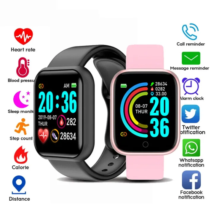 Smart Watch K70 สัมผัสได้เต็มจอ Smartwatch นาฬิกาสมาร์ท วัดออกซิเจนในเลือด วัดอัตราการเต้นของ