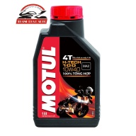 Nhớt tổng hợp cao cấp cho xe máy Motul H-Tech 100 10W40 1L thumbnail