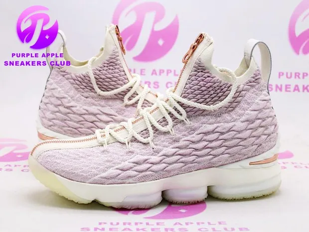 Lebron 15 performance on sale kith rose gold