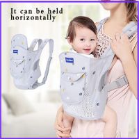 Baby carrier with kangaroo travel waist bag breathable and ergonomic for all seasons