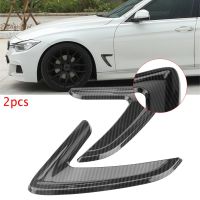 1 Pair Car Stickers For BMW E46 E90 F31 F30 320Li 3 Series 2012 To 2016 ABS Carbon Car Side Air Vent Cover Trim Fender Sticker