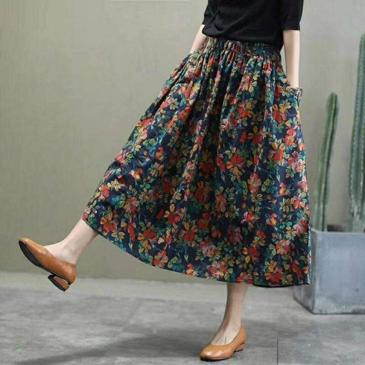 Casual cotton outlet skirts for summer