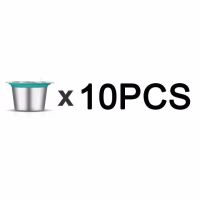 10ฝัก100แมวน้ำสแตนเลส Nesspreso Capsulas เติมได้เนสเปรซโซ่กาแฟแบบแคปซูลฝักตัวกรองกาแฟเนสเปรสโซ่นำกลับมาใช้ใหม่ได้